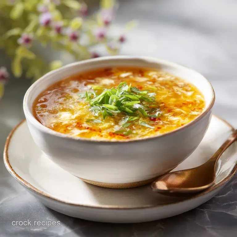 Authentic Egg Drop Soup: Silky and Golden