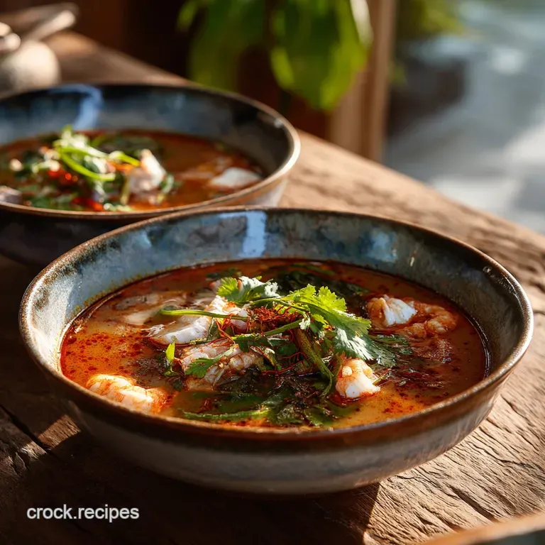 Authentic Tom Yum Soup Recipe: Zesty Broth