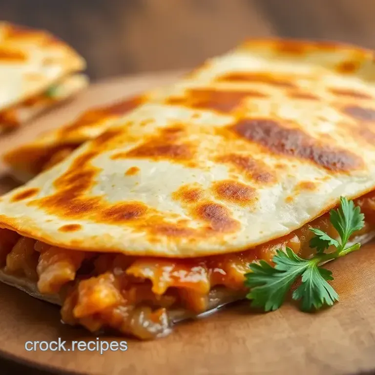 Chorizo-Infused Baked Chicken Quesadillas
