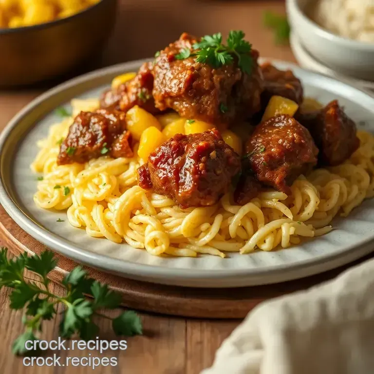 Bake Lamb Coconut Mango Pilau Delight presentation