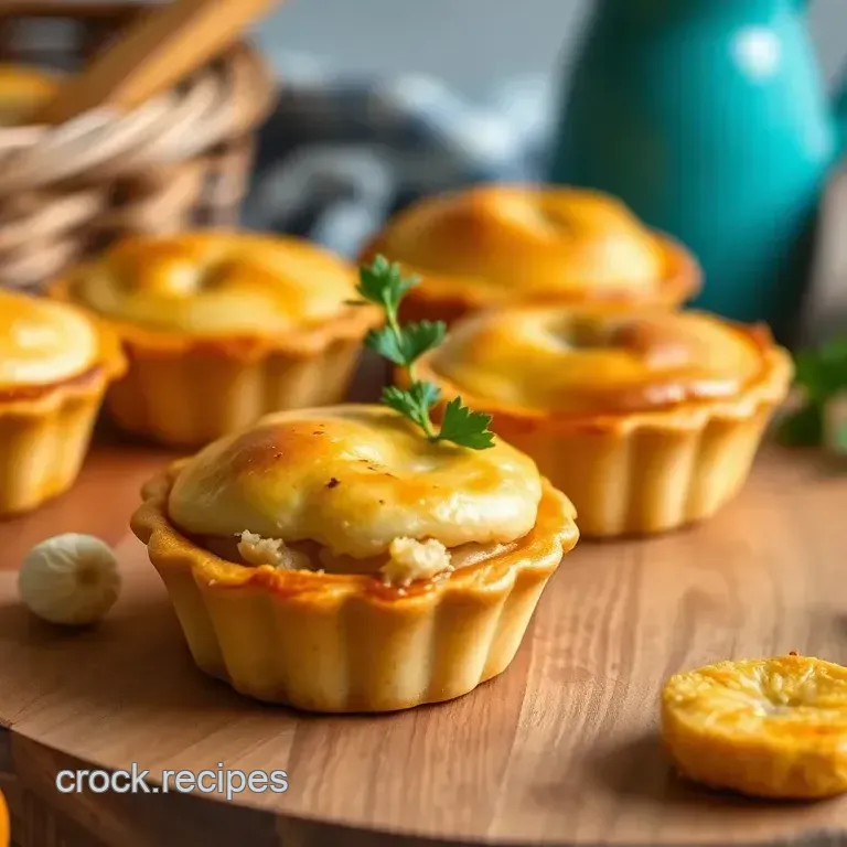 Mini Chicken Picnic Pies