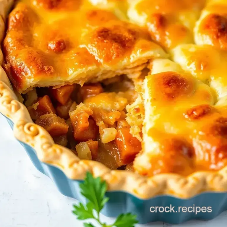 Rustic Picnic Pie presentation