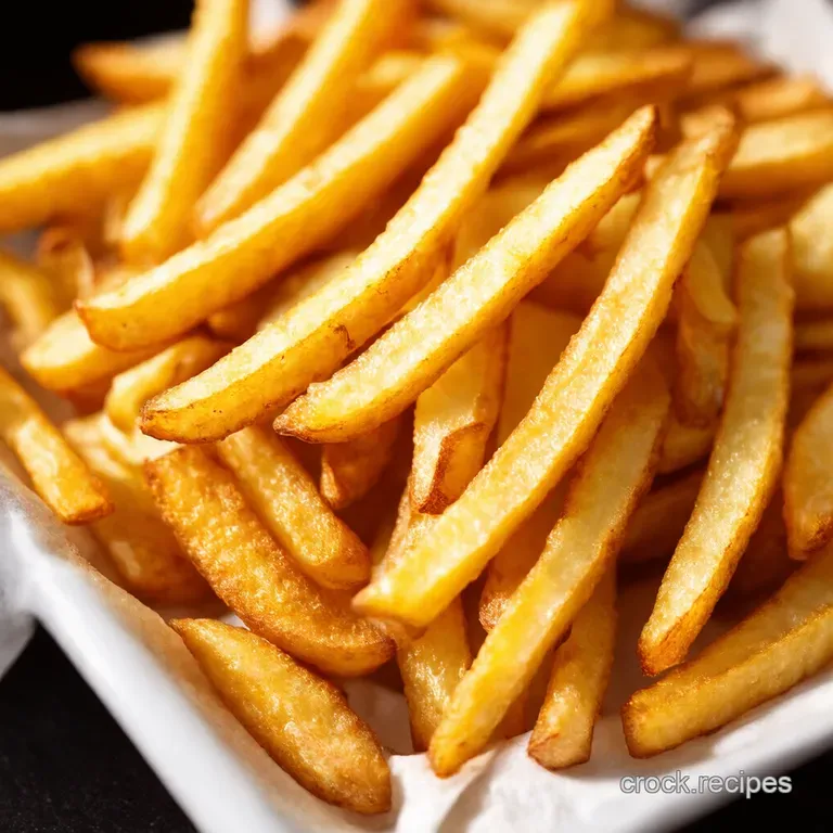 Baked French Fries Crispy Perfection