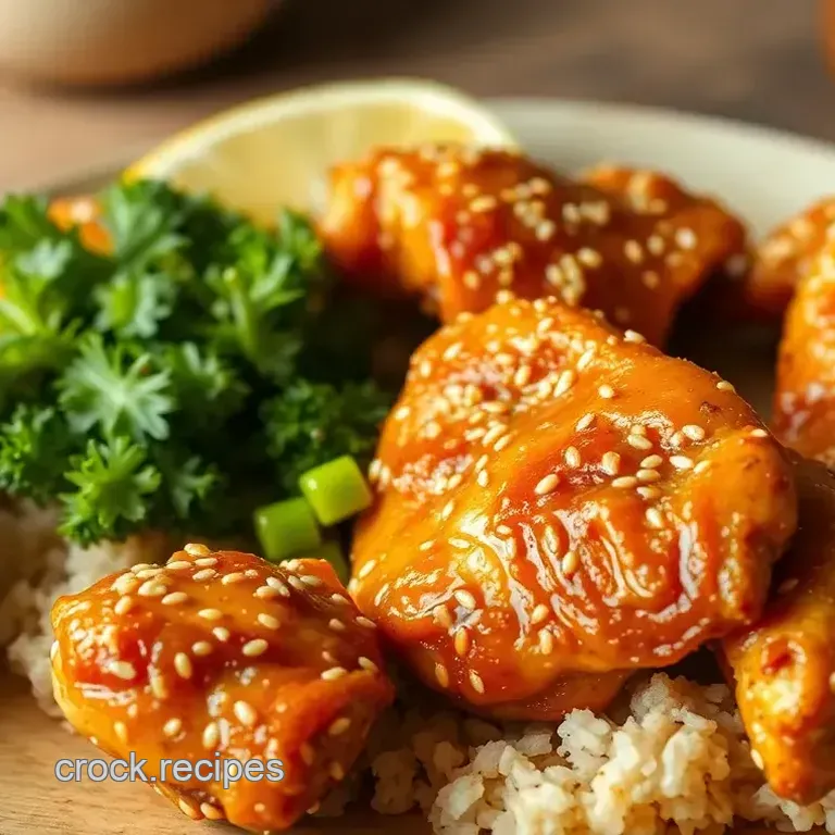 Crispy Baked Sesame Chicken with a Crunchy Coating