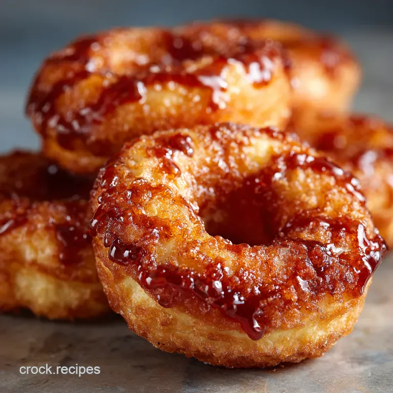 Baked Vanilla Bean Bliss Donuts