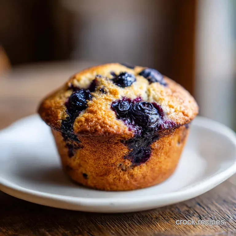Bakery Blueberry Muffin Recipe: High Domed