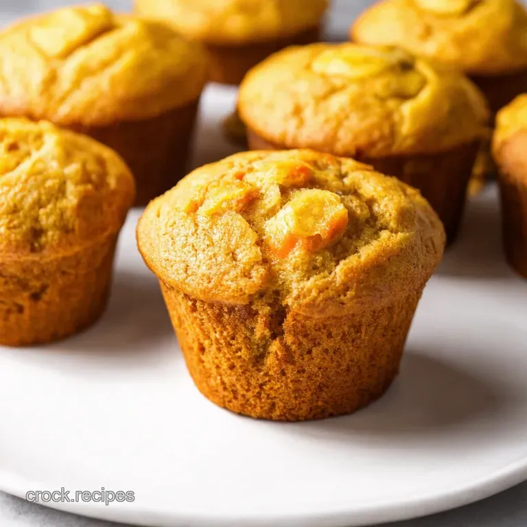Banana Carrot Sunshine Muffins