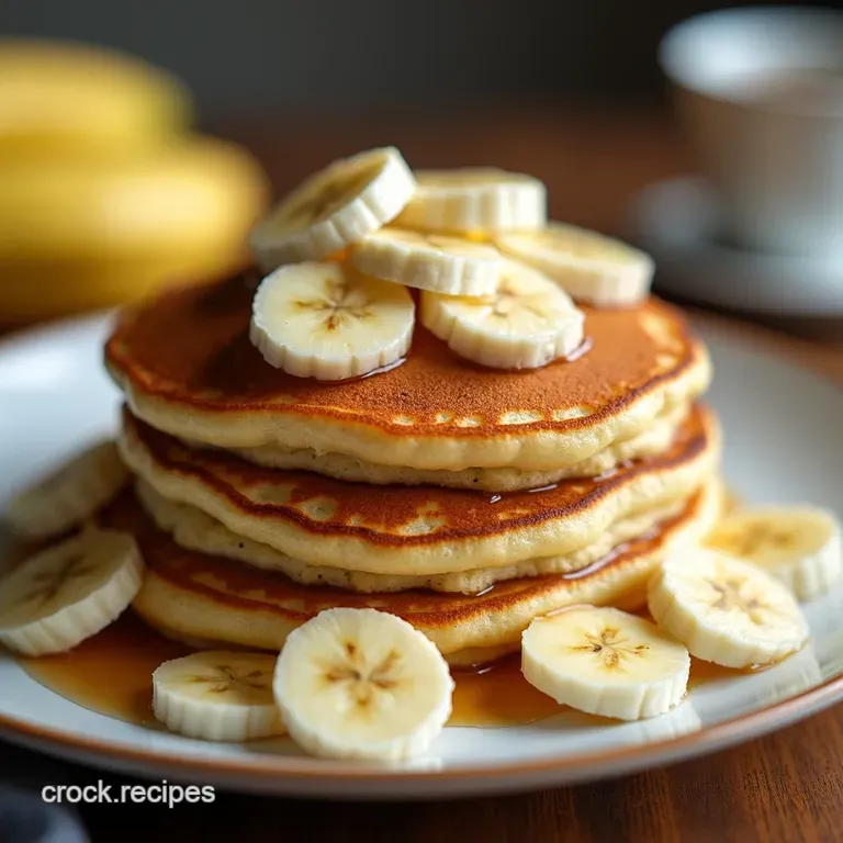 Banana Cloud Pancakes The Fluffiest Way to Start