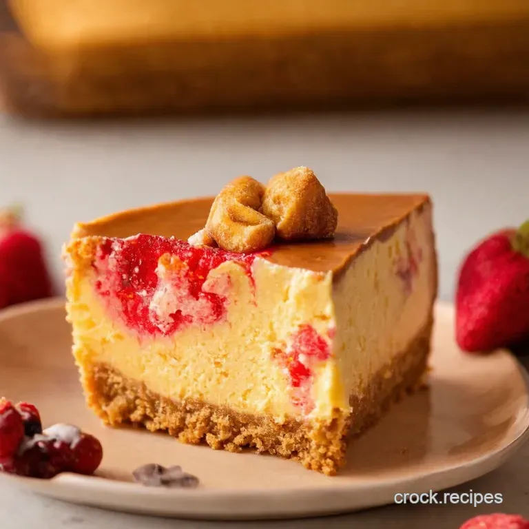 Banana Pudding Crunch Cheesecake Elviss Dream presentation