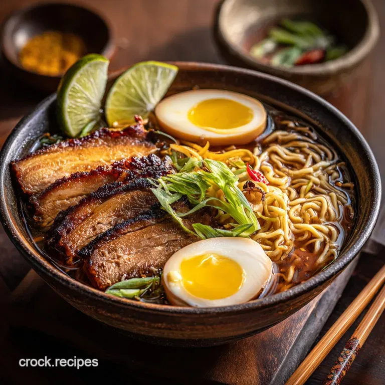 The Beef Glory Ramen a Seriously Umami Upgrade presentation
