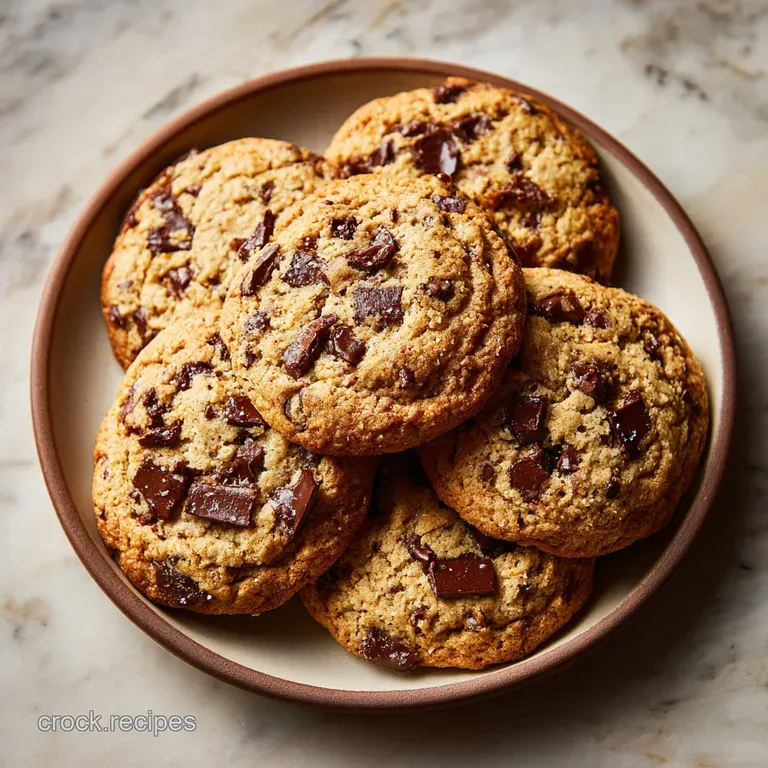 Chocolate Chip Cookies: Fudgy Center