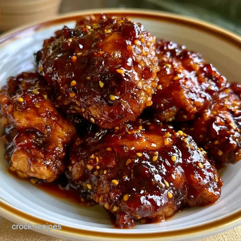 Best Crockpot Garlic Chicken with Honey