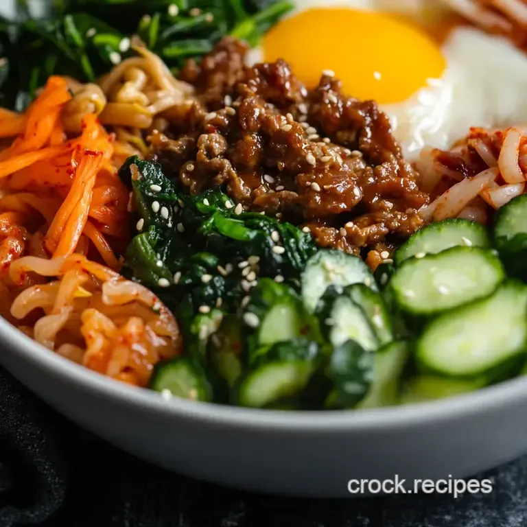 Bibimbap Bliss: a Customizable Korean Rice Bowl presentation
