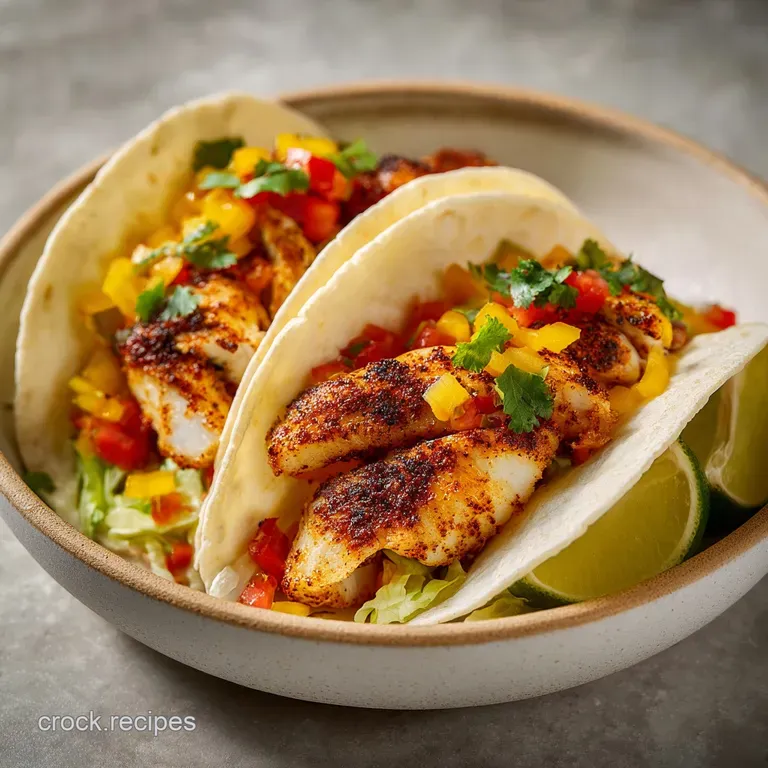 Blackened Fish Tacos: A Flavorful Beach Party Delight