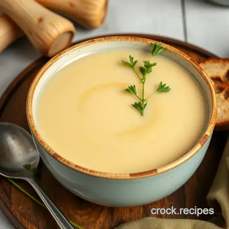 Smoky Celeriac Soup: A Creamy Comfort in Every Spoonful