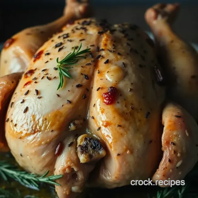 Blue Australorp Chicken Delight: Savory Herb-Roasted Chicken