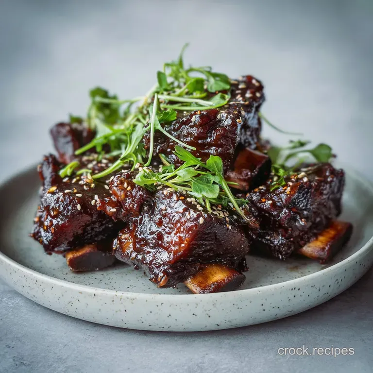 Braised Short Ribs: Tender and Rich