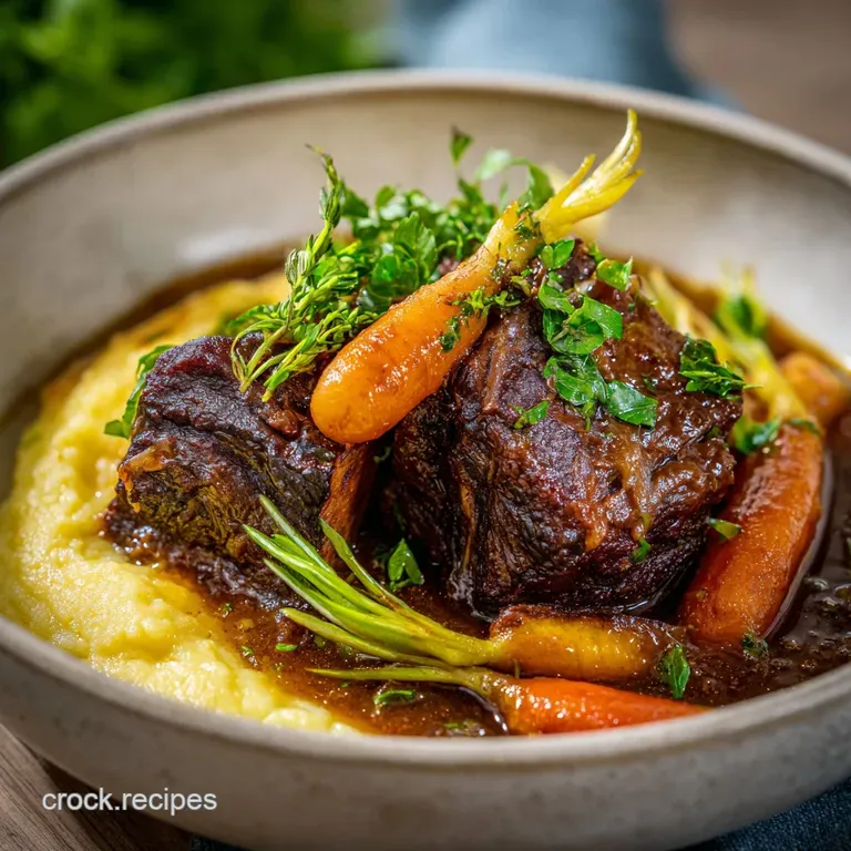 Braised Short Ribs Recipe: Slow-Cooked Perfection