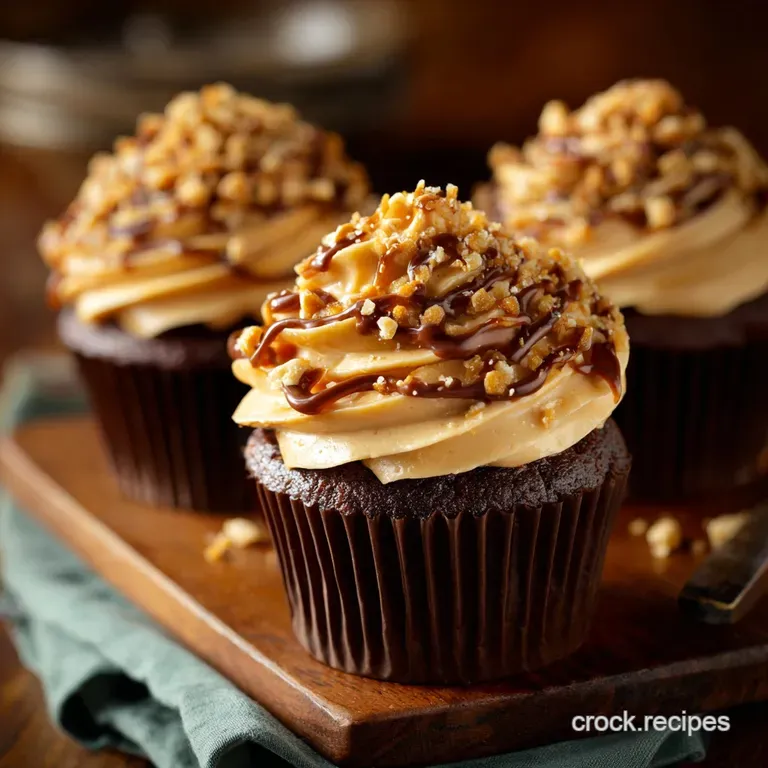 Buckeye Cupcakes: Chocolate and Peanut Butter Perfection presentation