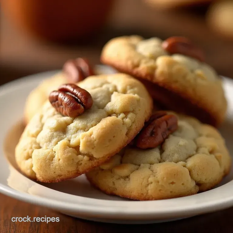 Butter Pecan Cake Mix Cookies Southern Comfort in Every Bite presentation