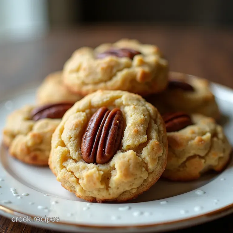 Butter Pecan Cake Mix Cookies Southern Comfort in Every Bite