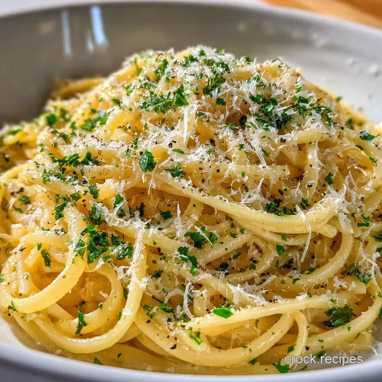 Buttery Garlic Noodles with Parmesan: Silky and Savory