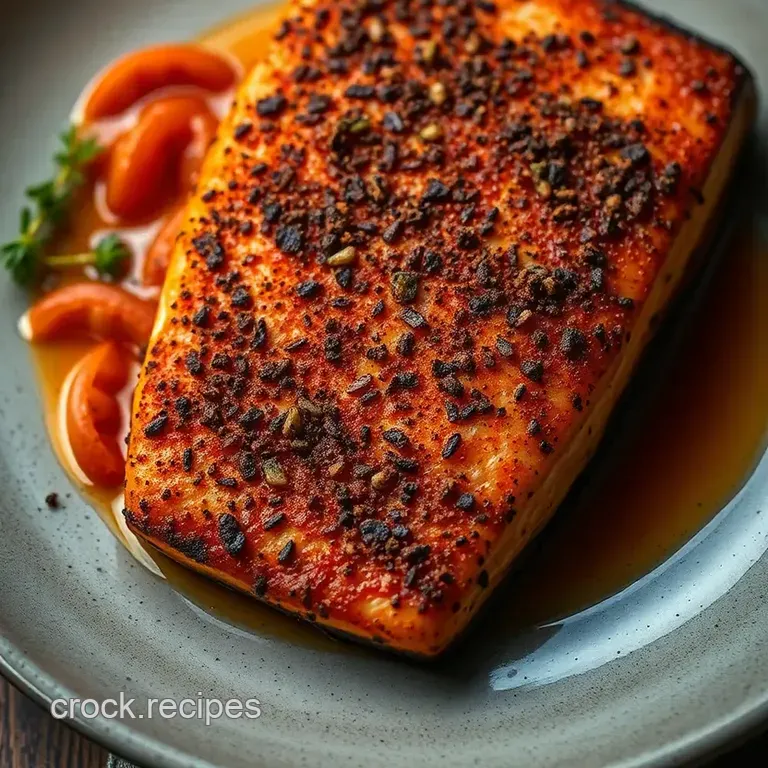 Cajun Blackened Salmon: a Weeknight Winner presentation