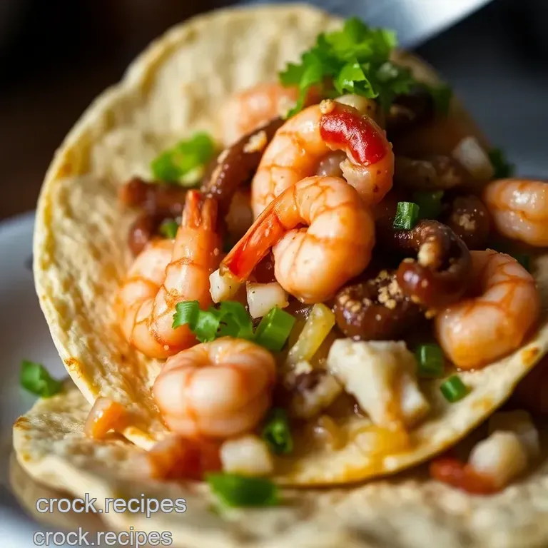 Campechano Tacos: A Vibrant Seafood Delight presentation