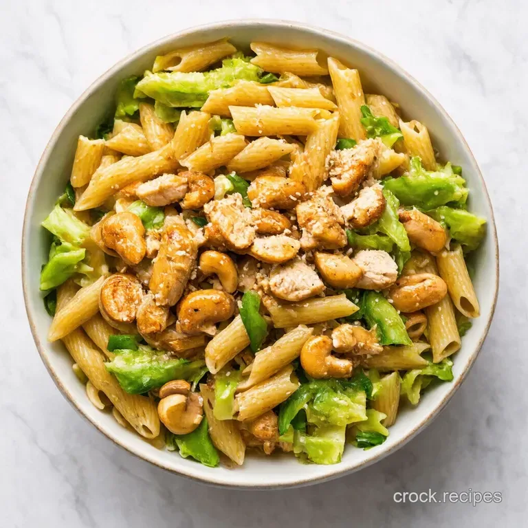 Cashew Chicken Pasta Salad A Taste of the Orient