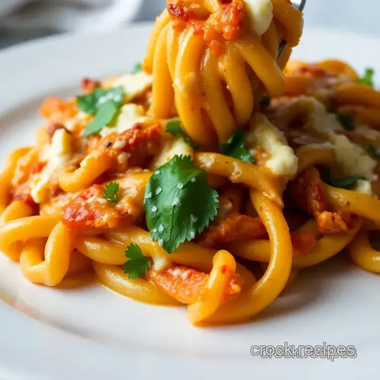 Cheesy Baked Ziti with Ricotta presentation
