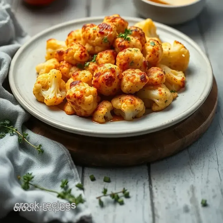 Bake Cheesy Cauliflower Deliciously Comforting presentation