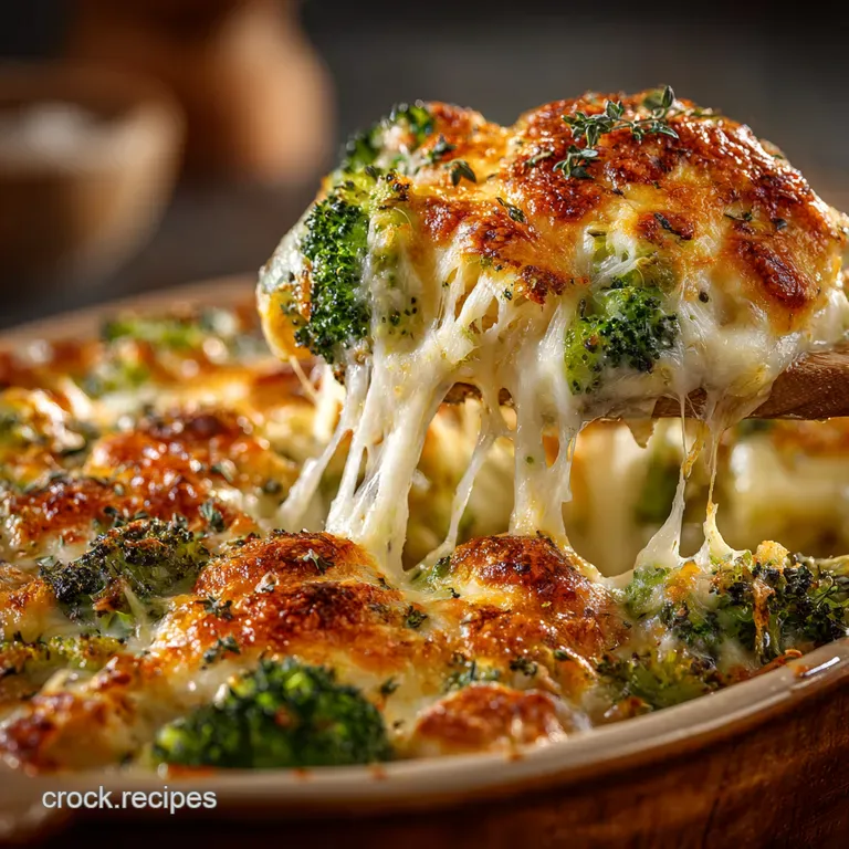 Cheesy Chicken Broccoli Bake Easy Comfort Food Win