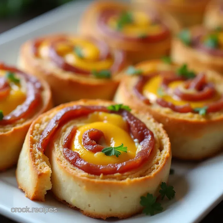 The Best Meat and Cheese Pinwheel Appetizers Recipe