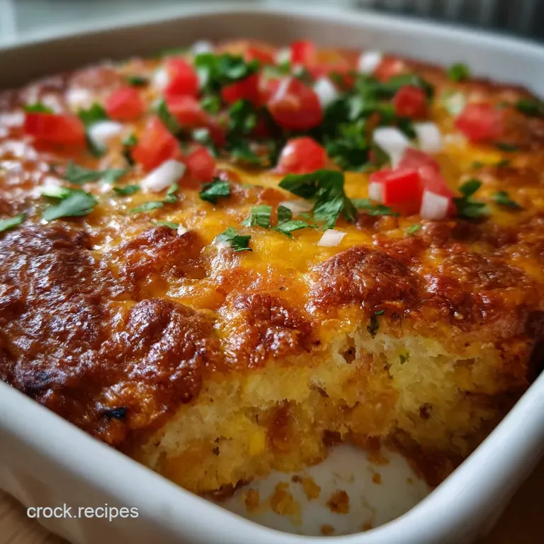 Jiffy Mexican Cornbread Bake: Fiesta Favourite presentation