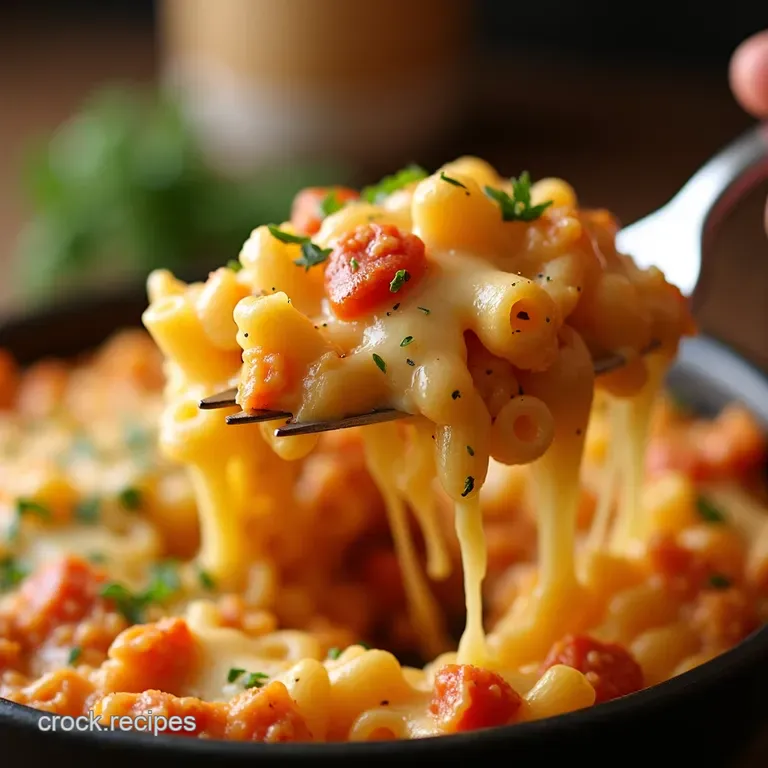 Cheesy Pasta Perfection the Ultimate Kidapproved Casserole presentation