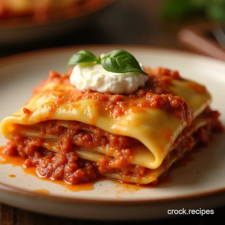 Lazy Weeknight Wonder Cheesy Layered Ravioli Lasagna Bake presentation