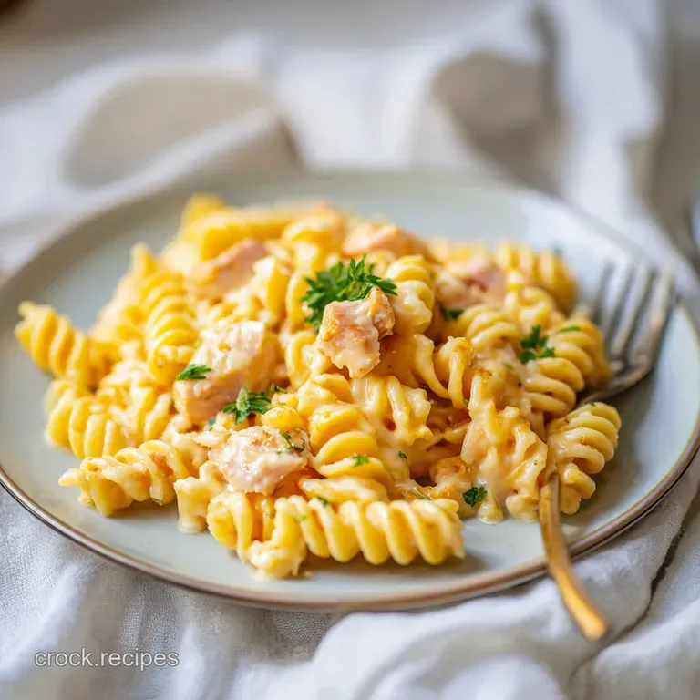 Cheesy Rotini: Slow Cooked and Velvety