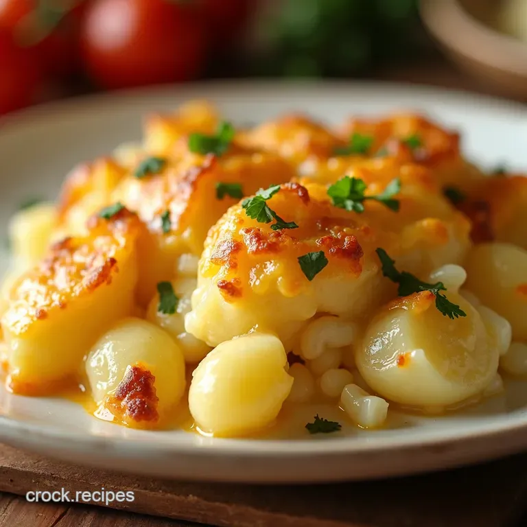 Cheesy Scalloped Potatoes presentation