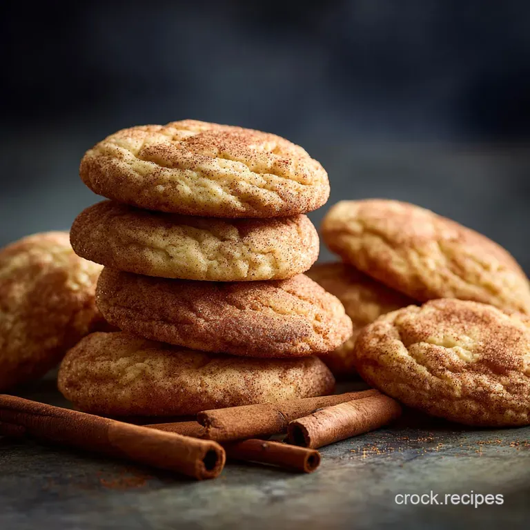 Snickerdoodle Cookies: Classic Chewy and Perfectly Tangy presentation