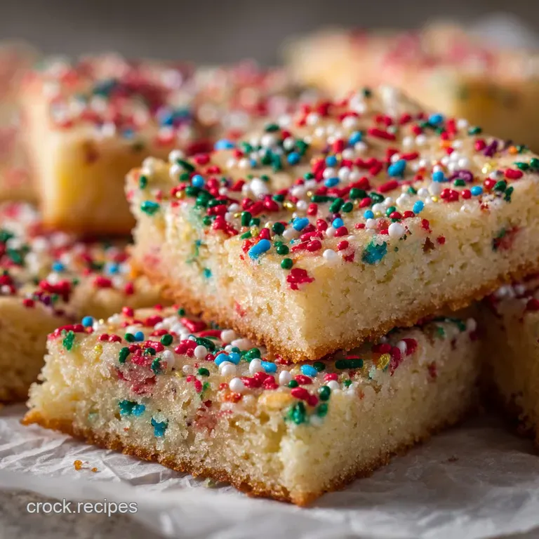 Mm Sugar Cookie Bars the Ultimate Chewy Traybake Triumph presentation