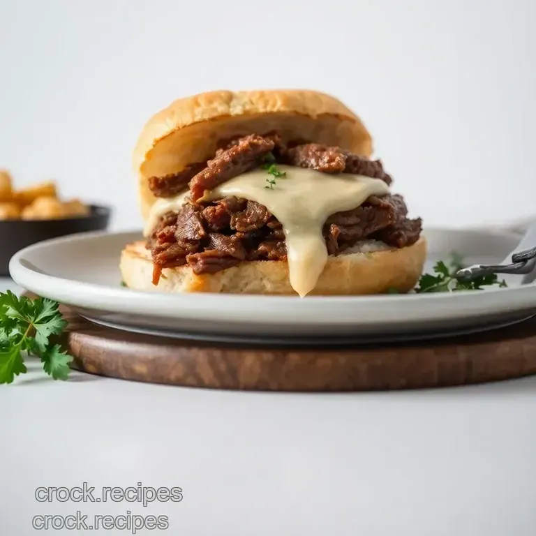 Chicago-Style Italian Beef Sandwiches: Slow Cooker Heaven presentation