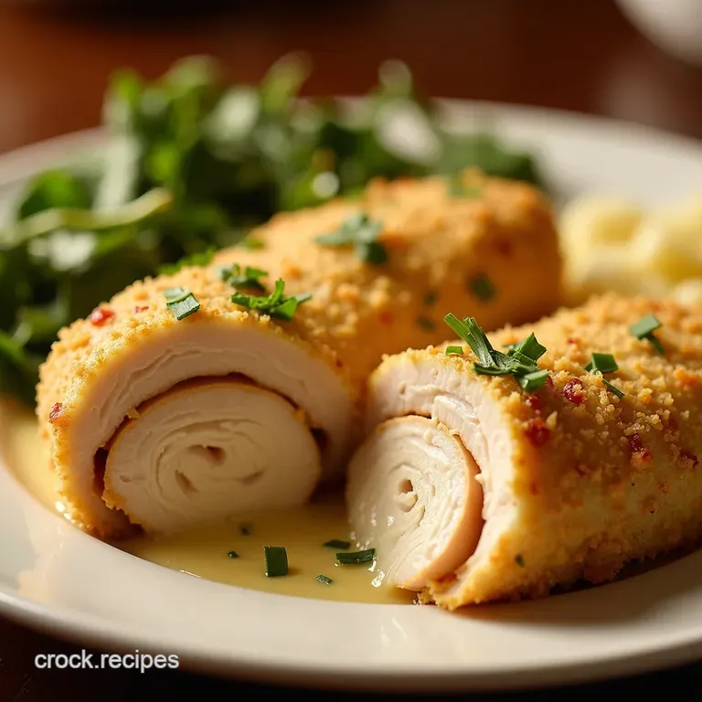 Chicken Cordon Bleu a Classic Done Right presentation