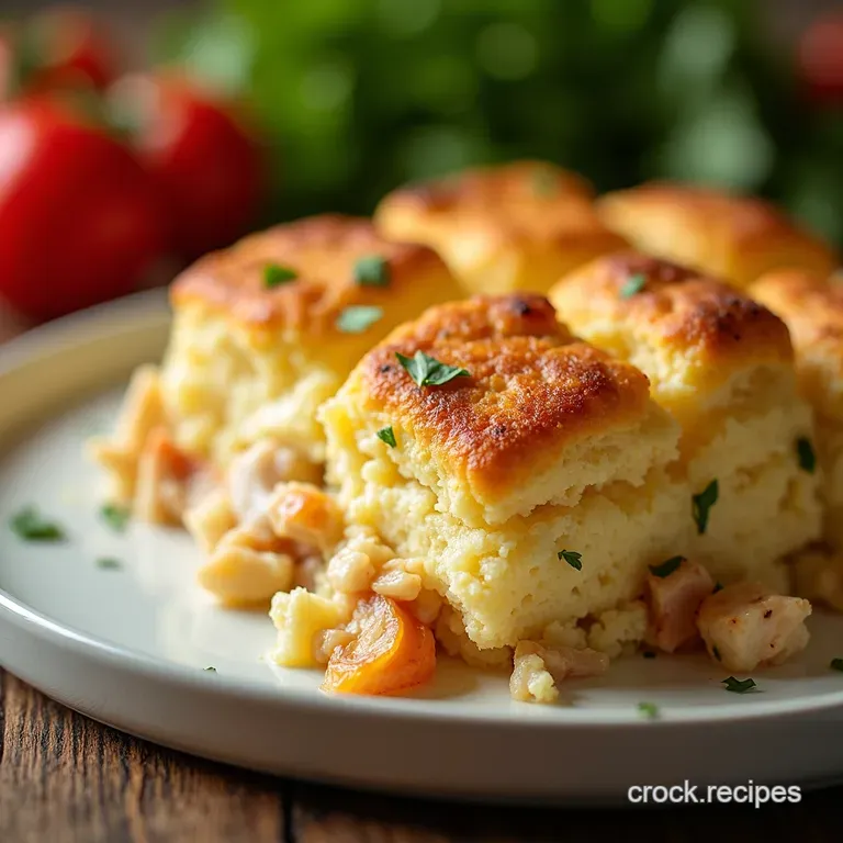 Chicken Herb Biscuit Bake Comfort Food at Its Finest