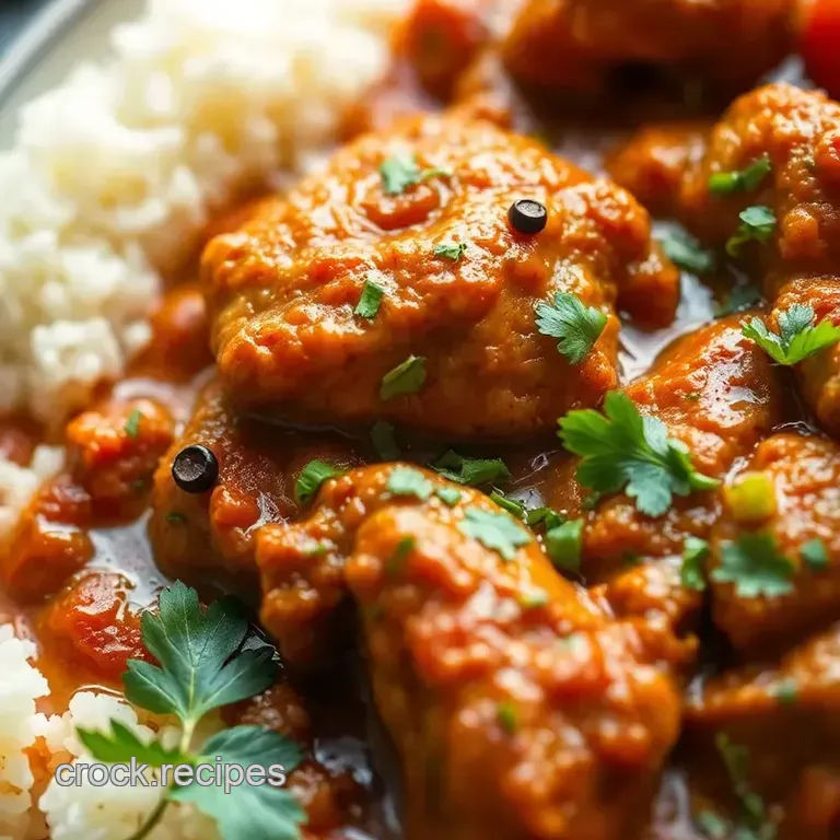 Chicken Karahi: a Flavor-Packed Pakistani Curry presentation