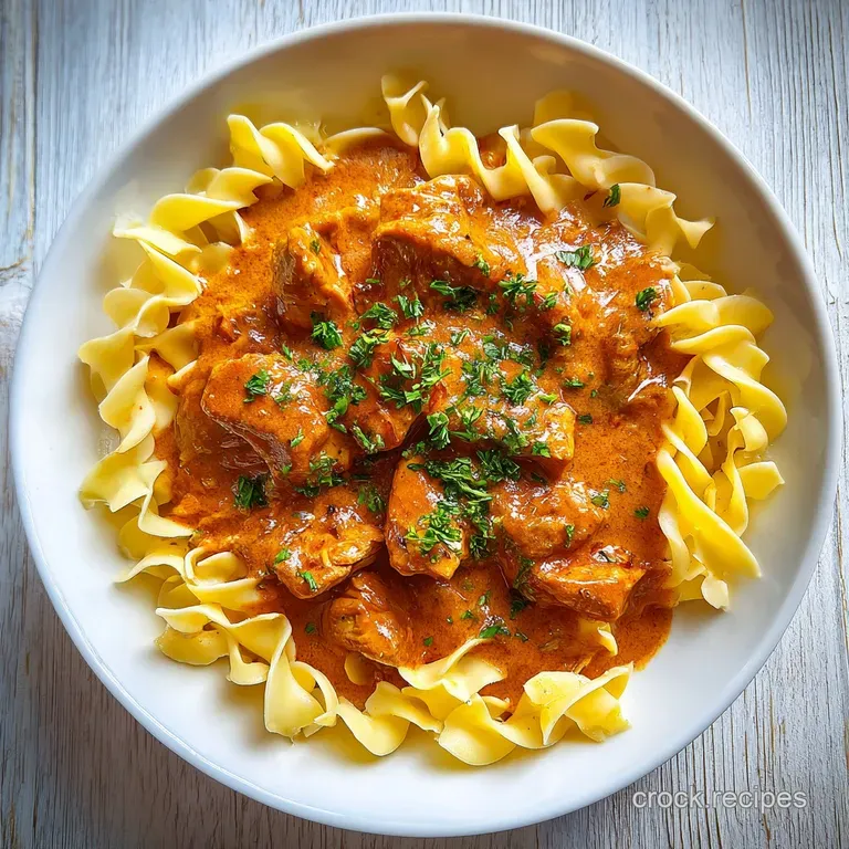 Chicken Paprikash: Creamy Comfort
