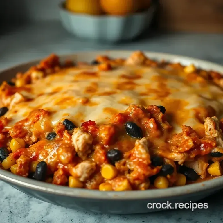 Chicken Tortilla Casserole: A Cheesy Delight