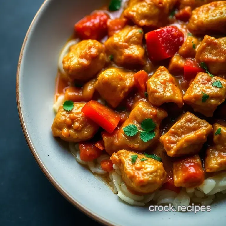 Chicken &amp Vegetable Curry by Lucy Netherton presentation