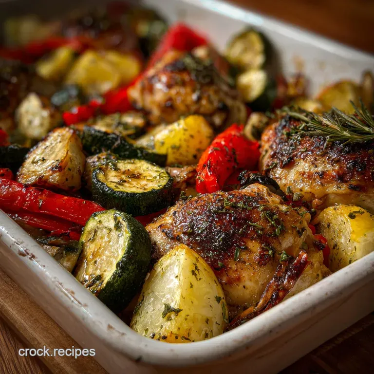 High Protein Low Calorie Easy Recipe with Chicken and Vegetables