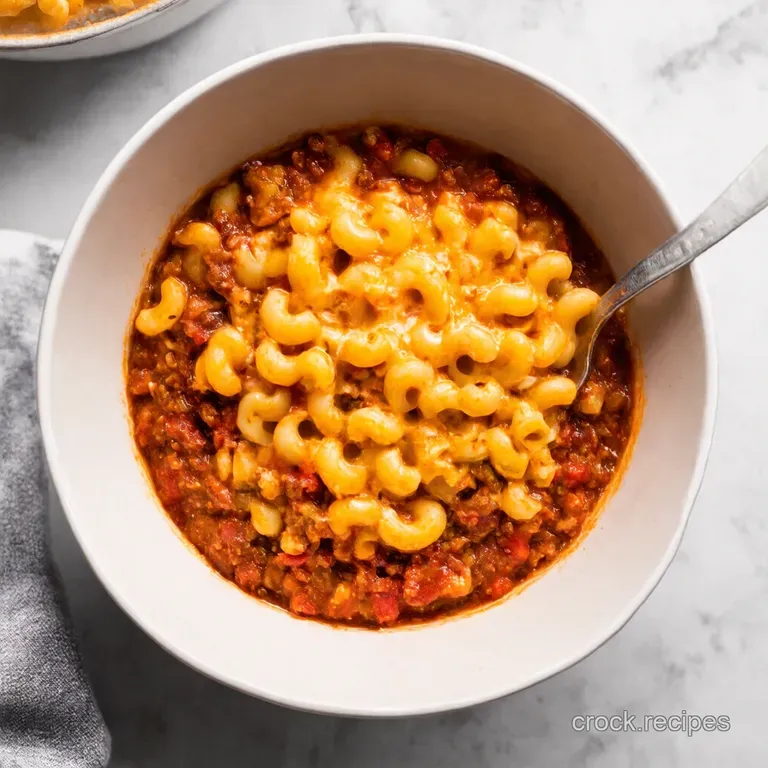 Chili Mac & Cheese: A Hearty Homemade Hug in a Bowl