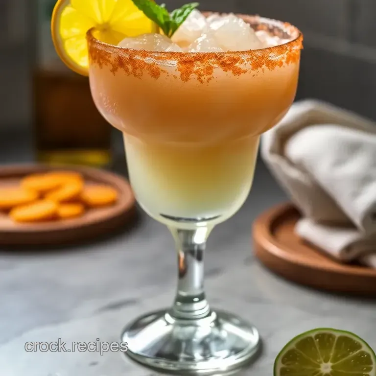 Chillin' Frozen Margarita: A Refreshing Twist on the Classic presentation